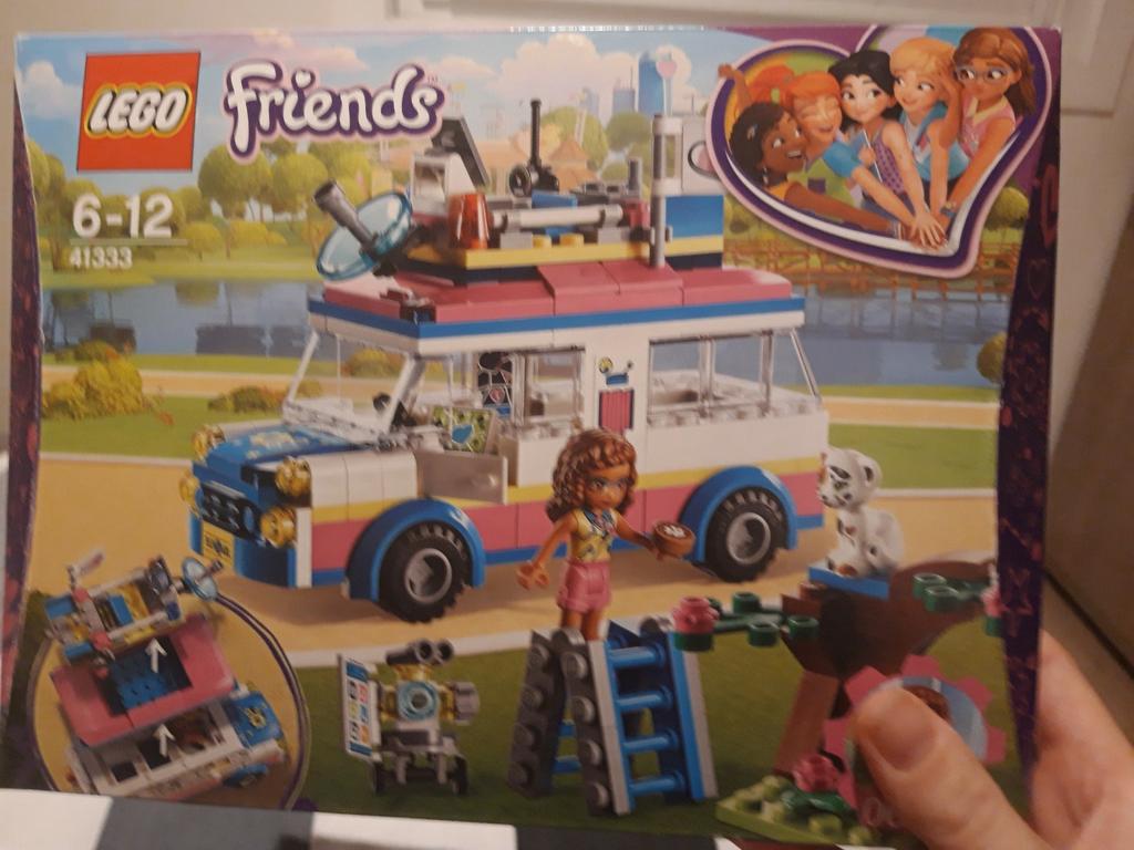 Lego Friends 41333 6-12j, Ophalen, Zo goed als nieuw, Complete set, Lego