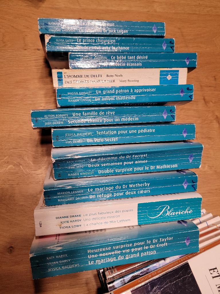 Livres Harlequin, Enlèvement ou Envoi, Utilisé, Belgique