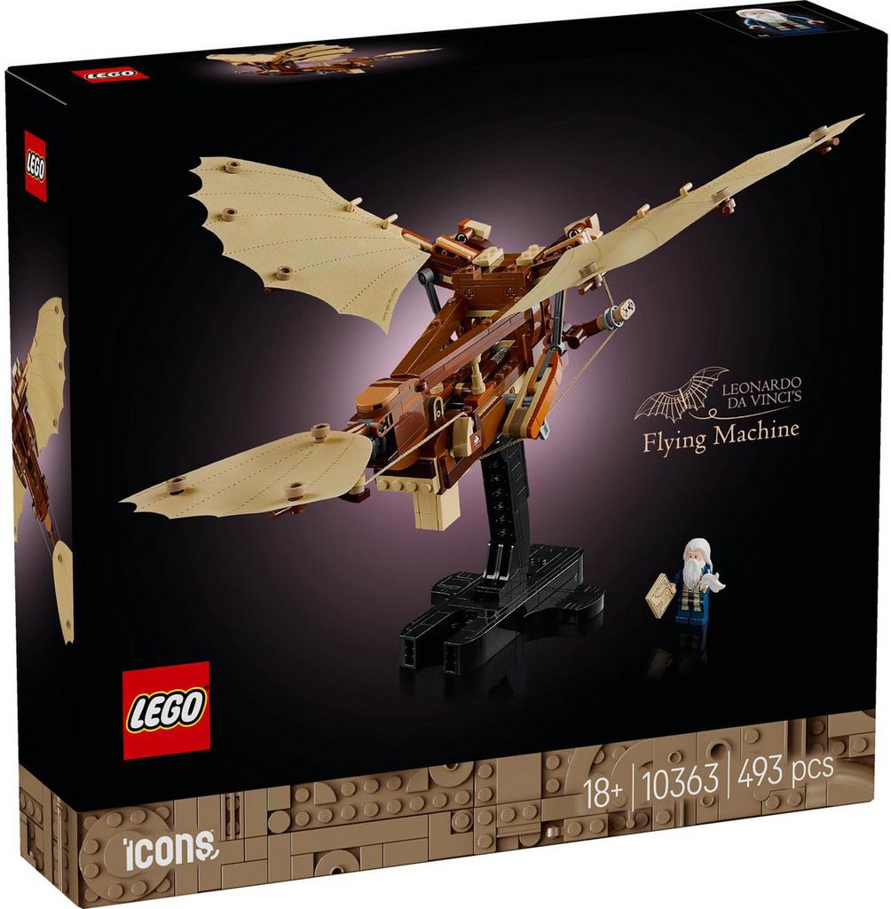 LEGO Leonardo da Vinci's Flying Machine 10363, Enlèvement, Comme neuf, Lego