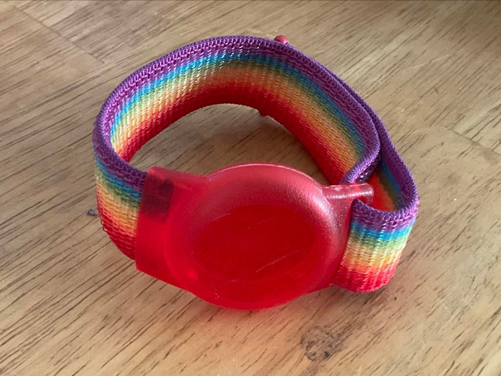 Airtag tracking armband voor kinderen, Ophalen of Verzenden, Zo goed als nieuw, Armband