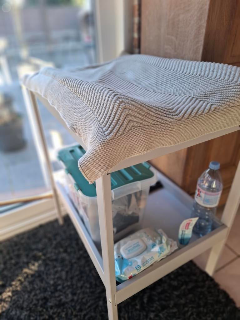 Verzorgingstafel, licht grijs, Enlèvement