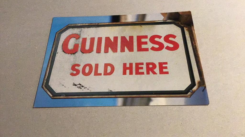 Cartes Guinness (z8a), Enlèvement ou Envoi, Comme neuf, Ustensile