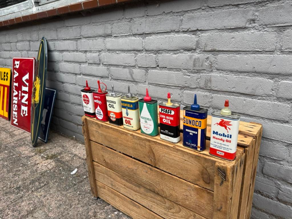 Rares mini-bidons d'huile pratiques, Collections, Enlèvement ou Envoi, Utilisé, Emballage