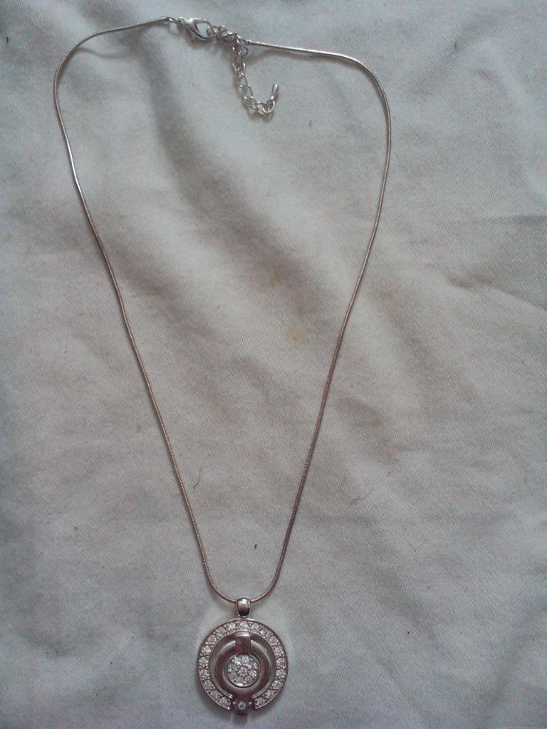 Eternal Love halsketting, Handtassen en Accessoires, Kettingen, Ophalen of Verzenden, Zo goed als nieuw, Steen of Mineraal