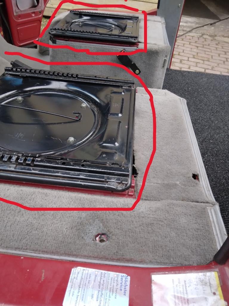 VW T3 Westfalia Draaiplateau, Auto-onderdelen, Interieur en Bekleding, Volkswagen, Ophalen