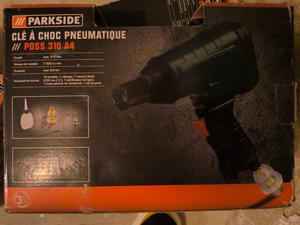 Vijsmachine voor auto's op perslucht, Ophalen