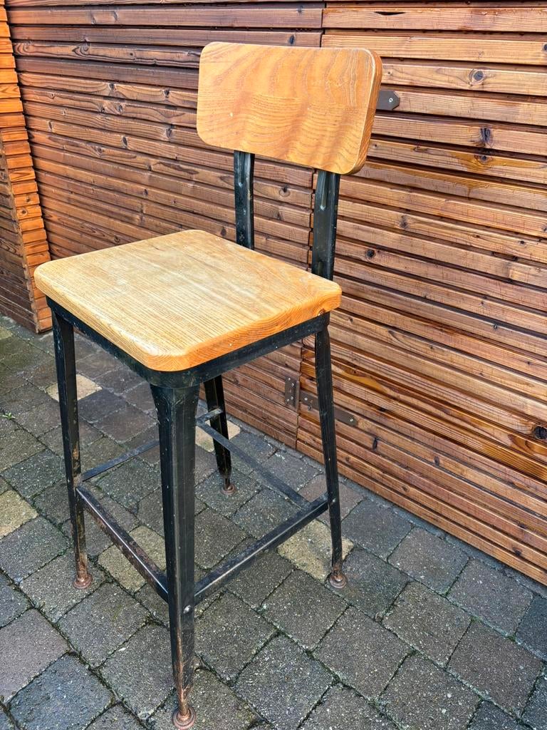 Chaise de bar industrielle, Maison & Meubles, Enlèvement, Comme neuf