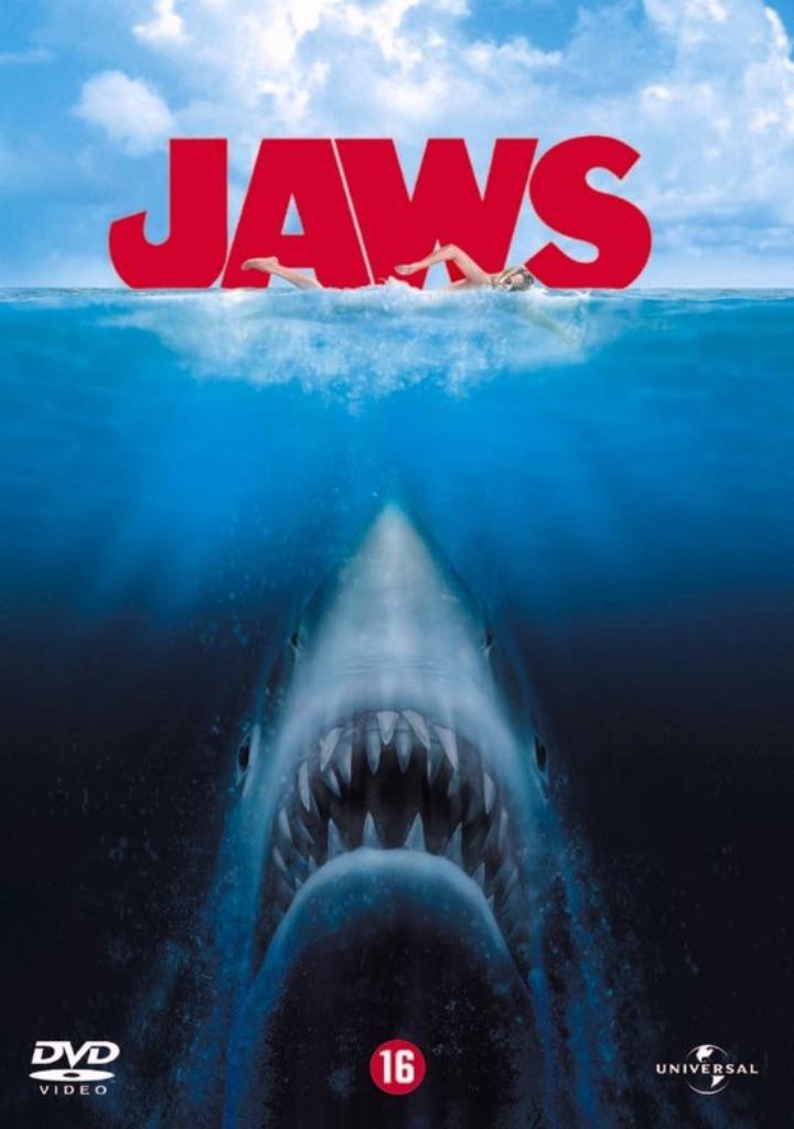 JAWS (R DREYFUSS ,ROY SCHEIDER ,R SHAW ), Ophalen of Verzenden, Zo goed als nieuw