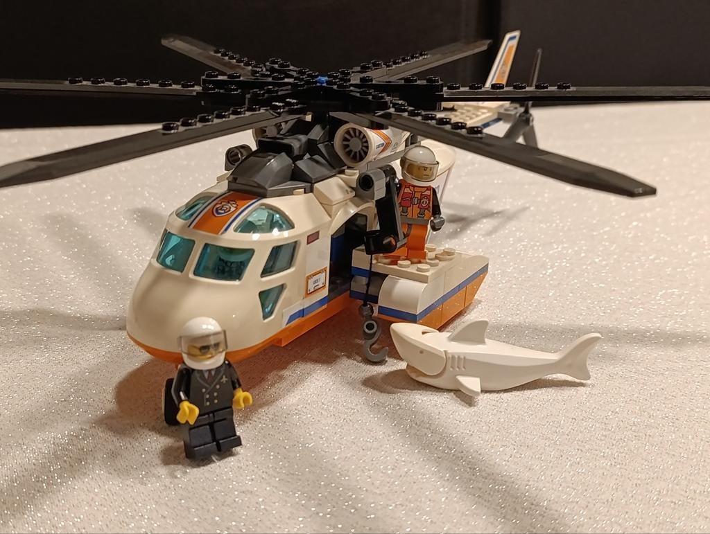 Lego helicopter, Ophalen, Lego