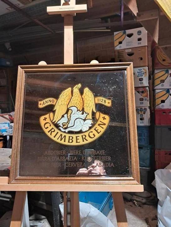 Reclame spiegels, Collections, Marques de bière, Leffe, Enlèvement