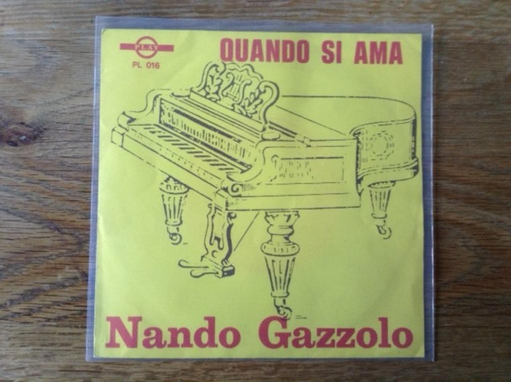 single nando gazzolo / fritz weber, Ophalen of Verzenden, 7 inch, Klassiek, Single