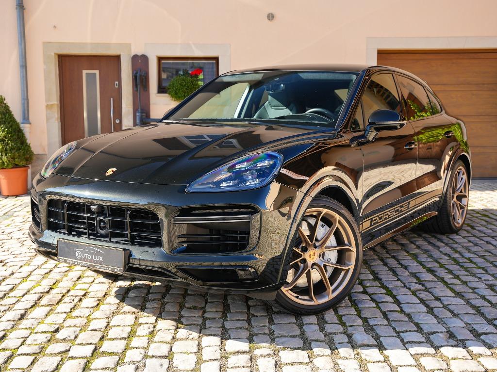Porsche Cayenne Turbo Coupé PTS+Full PPF/Matrix/HUD/360/ACC, Auto's, Porsche, Bedrijf, Te koop, Cayenne, 360° camera, 4x4, ABS