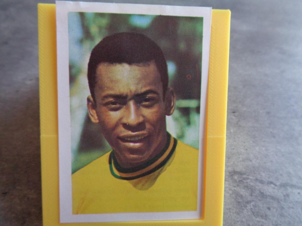 FOOTBALL VANDERHOUT ÉD. MEXIQUE Coupe du Monde 1970 PELE, Enlèvement ou Envoi, Autocollant