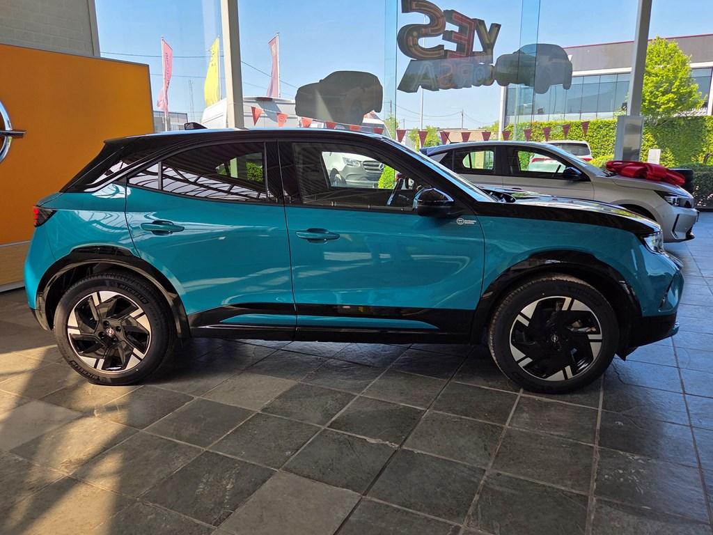 Opel Mokka ELECTRIC GS 54 KWH 156 PK * AUTOMAAT * WARMTEPOM, Automaat, Zwart, 156 pk, Parkeersensor