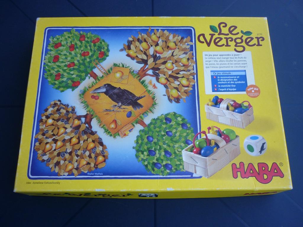 Jeu enfant - Le Verger - Haba, Enlèvement ou Envoi, Utilisé, Découverte