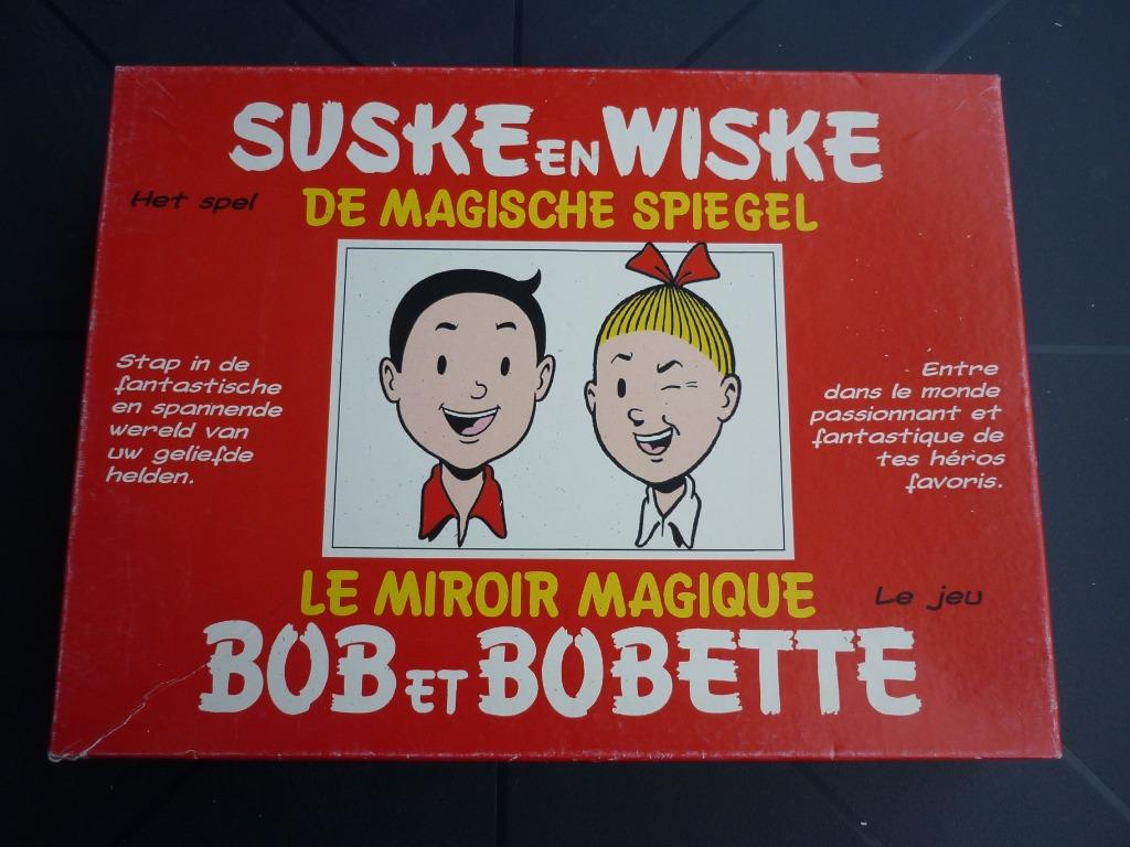 Bordspel - Suske en Wiske De Magische Spiegel, Vijf spelers of meer, Ophalen of Verzenden, Gebruikt, Hodin
