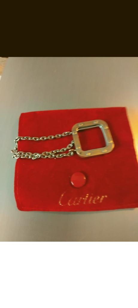 Porte Cle antique de cartier "Santos" Antiek, Handtassen en Accessoires, Ophalen of Verzenden