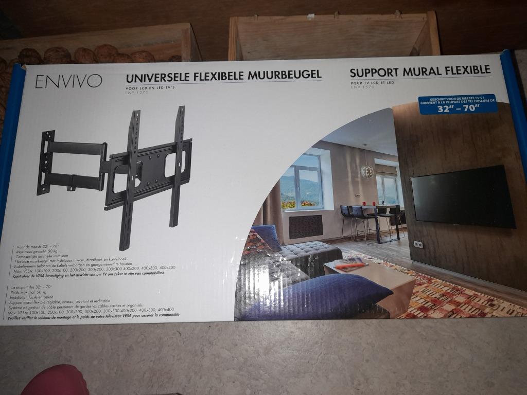 Support mural pour télévision, Enlèvement, Neuf