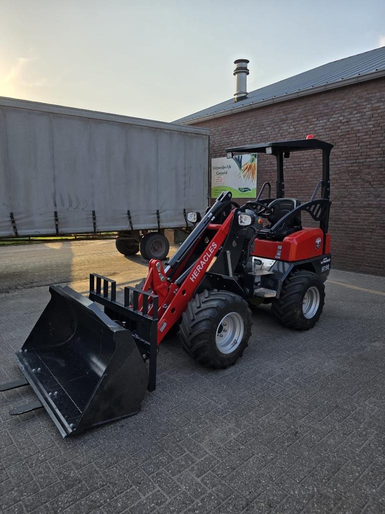 Heracles H190 Pro mini shovel NIEUW (2026), Zakelijke goederen, Machines en Bouw | Overig, Ophalen