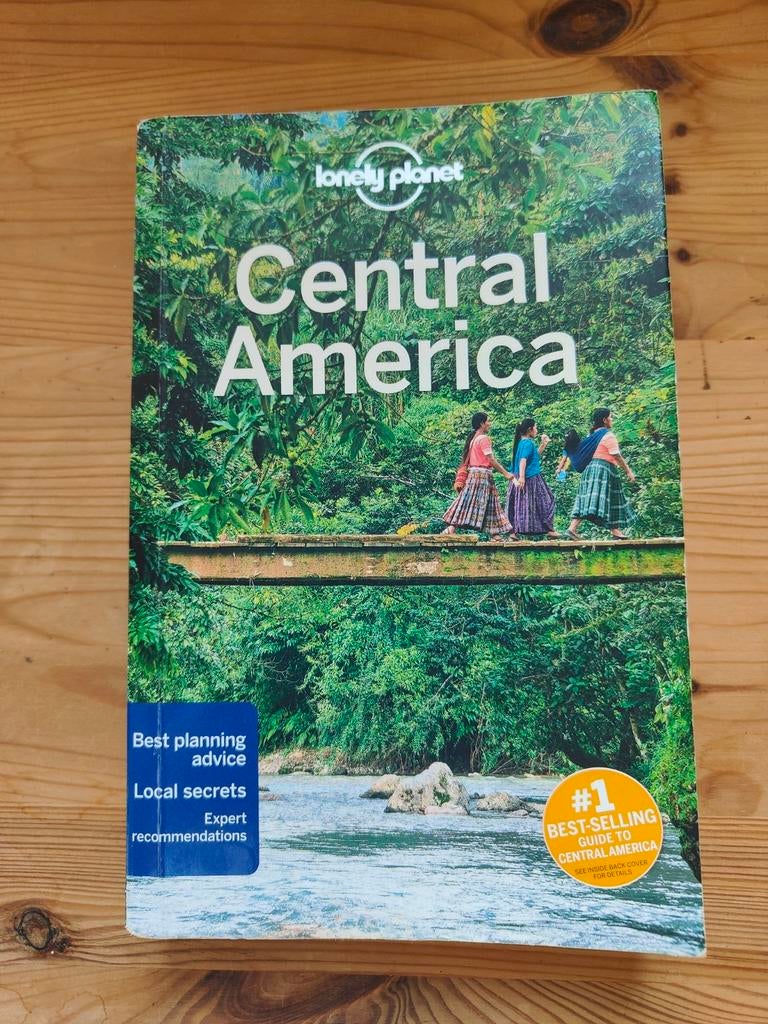 Guide Lonely Planet "Central America" en très bon état, Livres, Guides touristiques, Guide ou Livre de voyage, Lonely Planet, Enlèvement ou Envoi