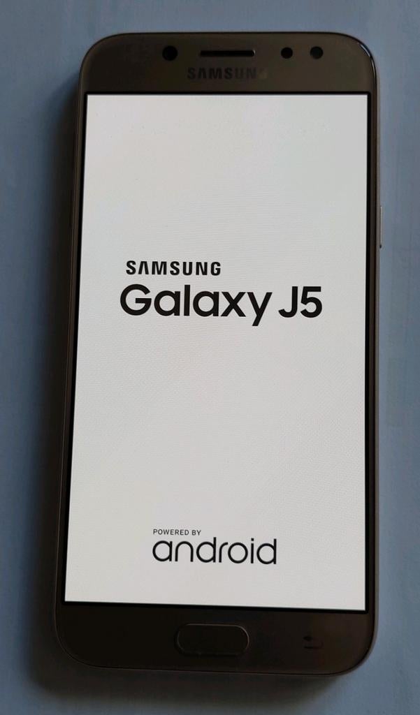 SMARTPHONE SAMSUNG J5 GOLD + GSM HOES, Ophalen of Verzenden, Gebruikt