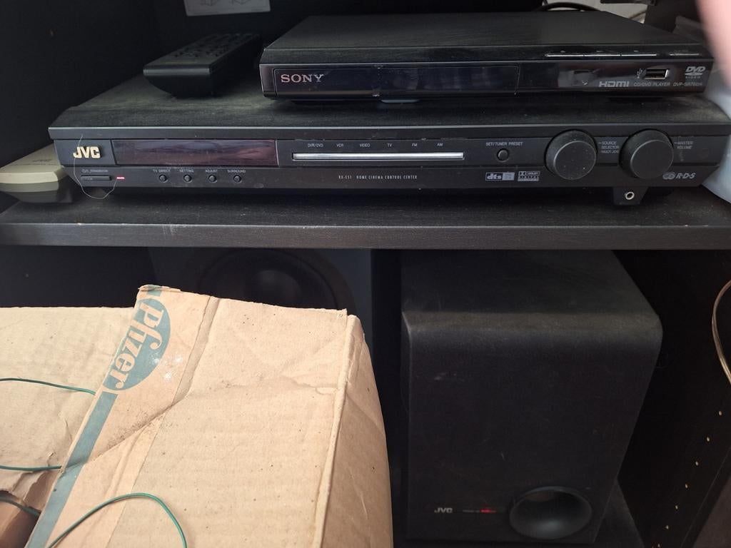 Home cinema toestel van jvc te koop, Audio, Tv en Foto, Stereoketens, Ophalen, Zo goed als nieuw, JVC