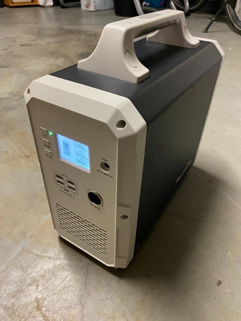 PowerOak EB150 1500Wh/1000W voeding / zonnegenerator, Ophalen, Zo goed als nieuw