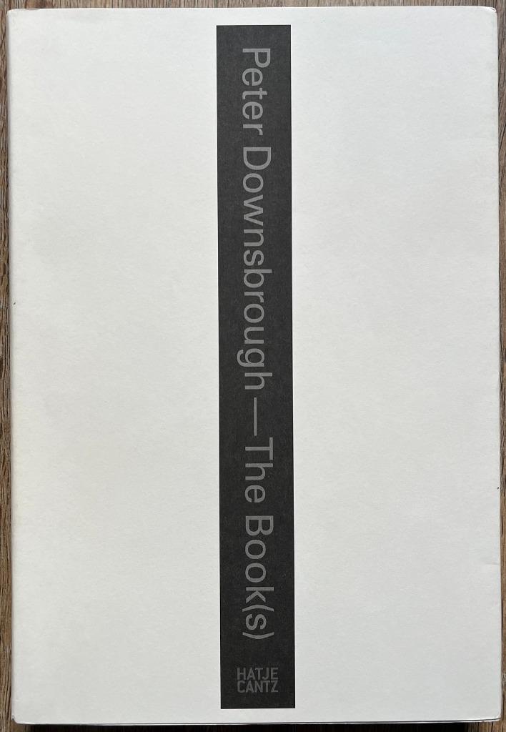 Peter Downsbrough - The Book(s) (gesigneerd), Ophalen of Verzenden, Zo goed als nieuw