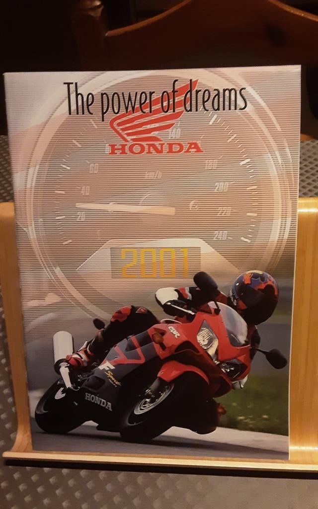 Honda gamma brochure 2001, Enlèvement ou Envoi, Comme neuf
