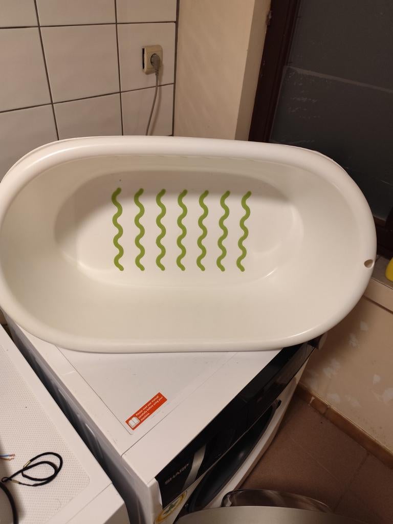Baby bad, Ophalen, Zo goed als nieuw
