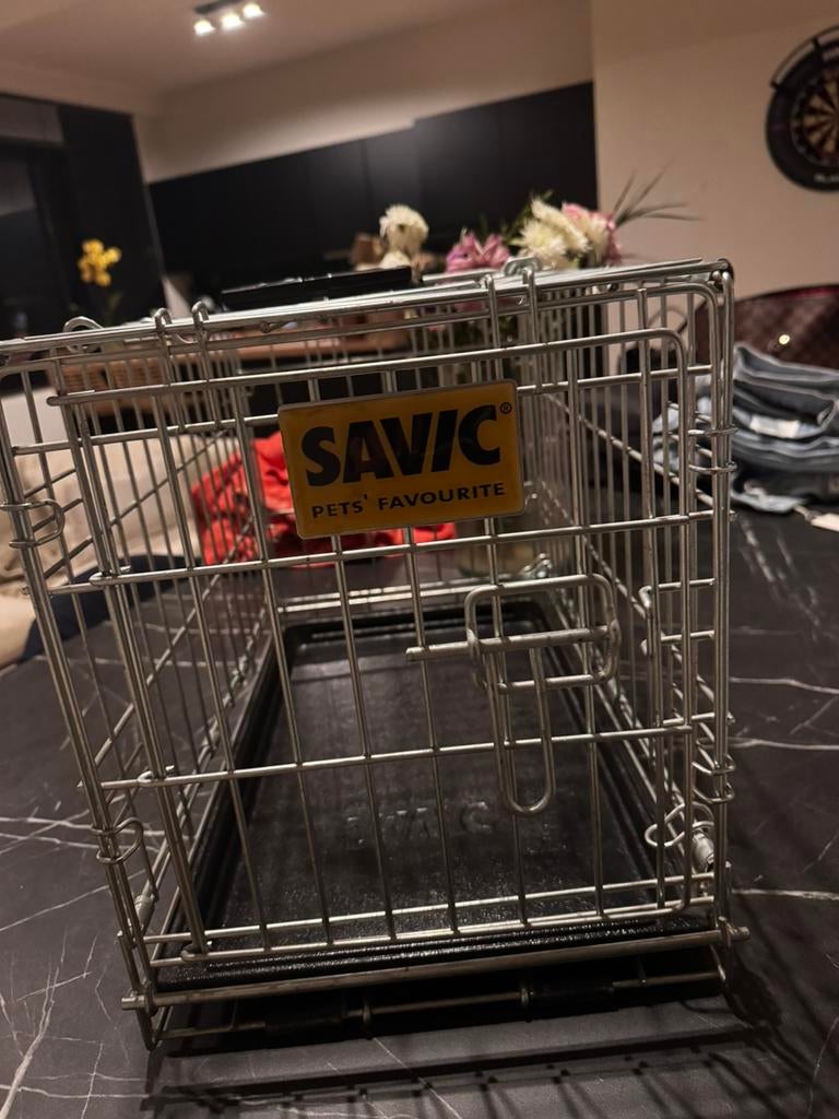 Bench voor puppy’s, Dieren en Toebehoren, Hondenbenches, Ophalen, Zo goed als nieuw