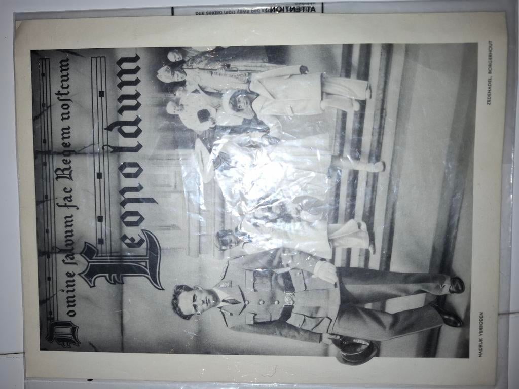 Photo A4 Léopold 3, Collections, Envoi, Comme neuf