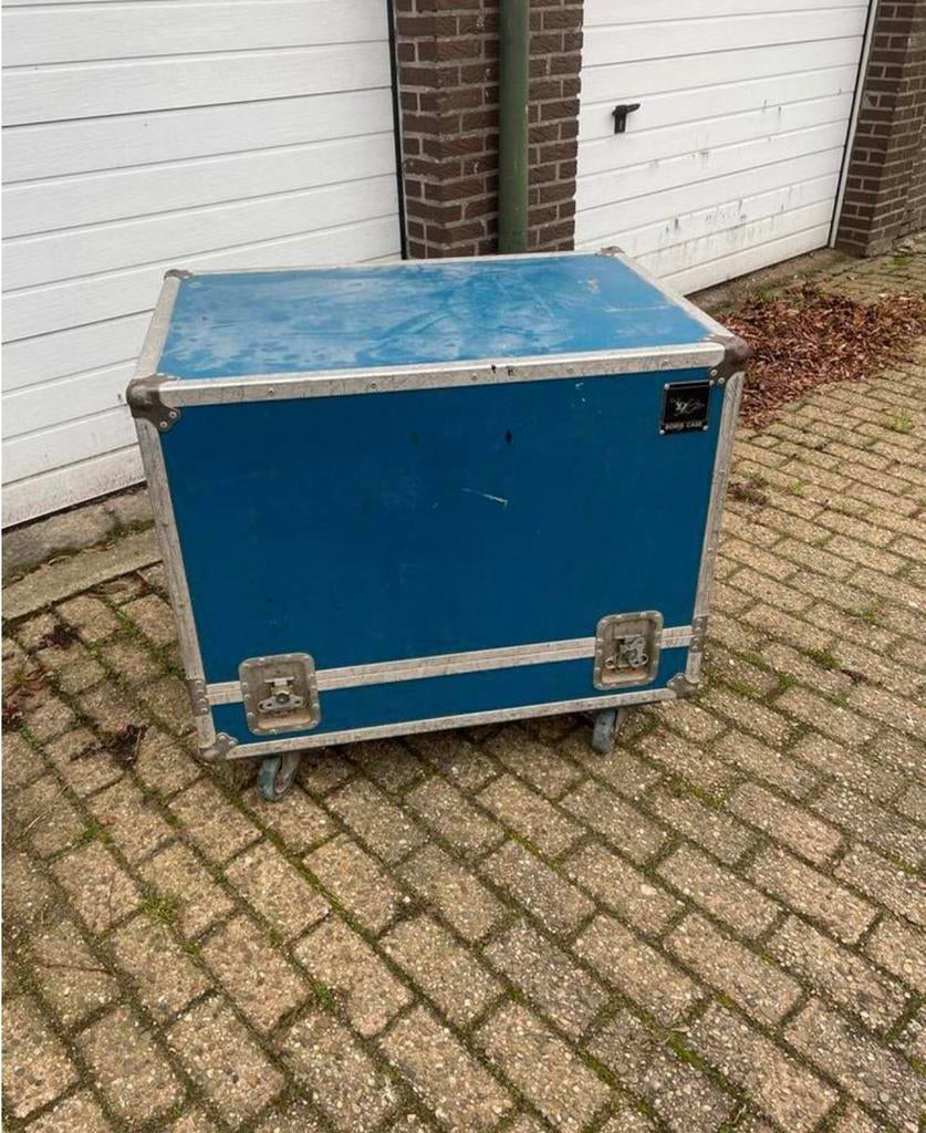 Blauwe Stolp Flightcase op wielen Stolpcase Kist, Ophalen of Verzenden, Zo goed als nieuw, Flightcase