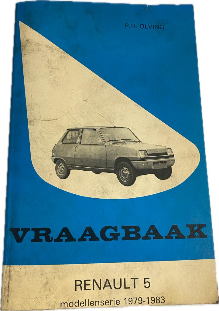 vraagbaak Renault 5 - 1979-1983, Ophalen, Gebruikt, Renault