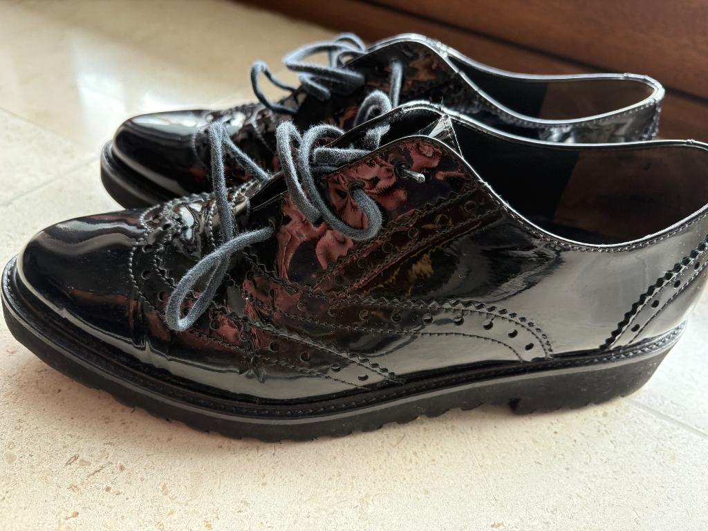 Schoenen Paul Green maat 37, Schoenen met lage hakken, Zwart, Ophalen of Verzenden, Paul Green