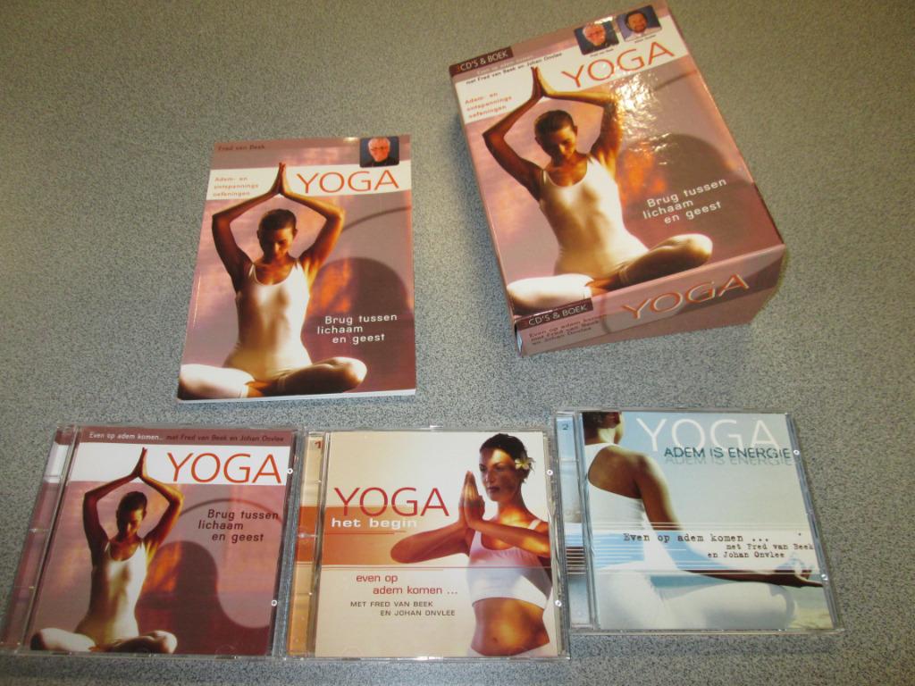 yoga/ tai chi  cd/dvd, Ophalen, Zo goed als nieuw, Yoga, Fitness of Dans