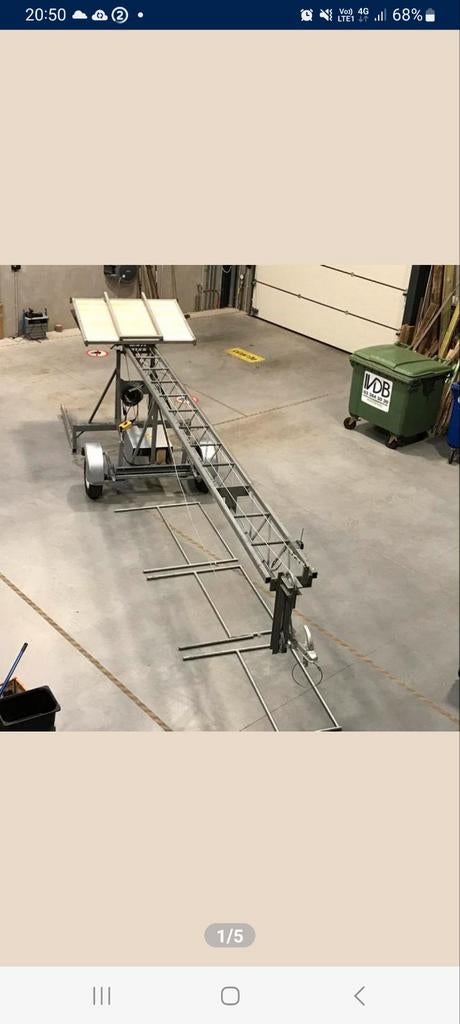 Bouwlift +7m, Doe-het-zelf en Bouw, Ophalen, Bouwlift