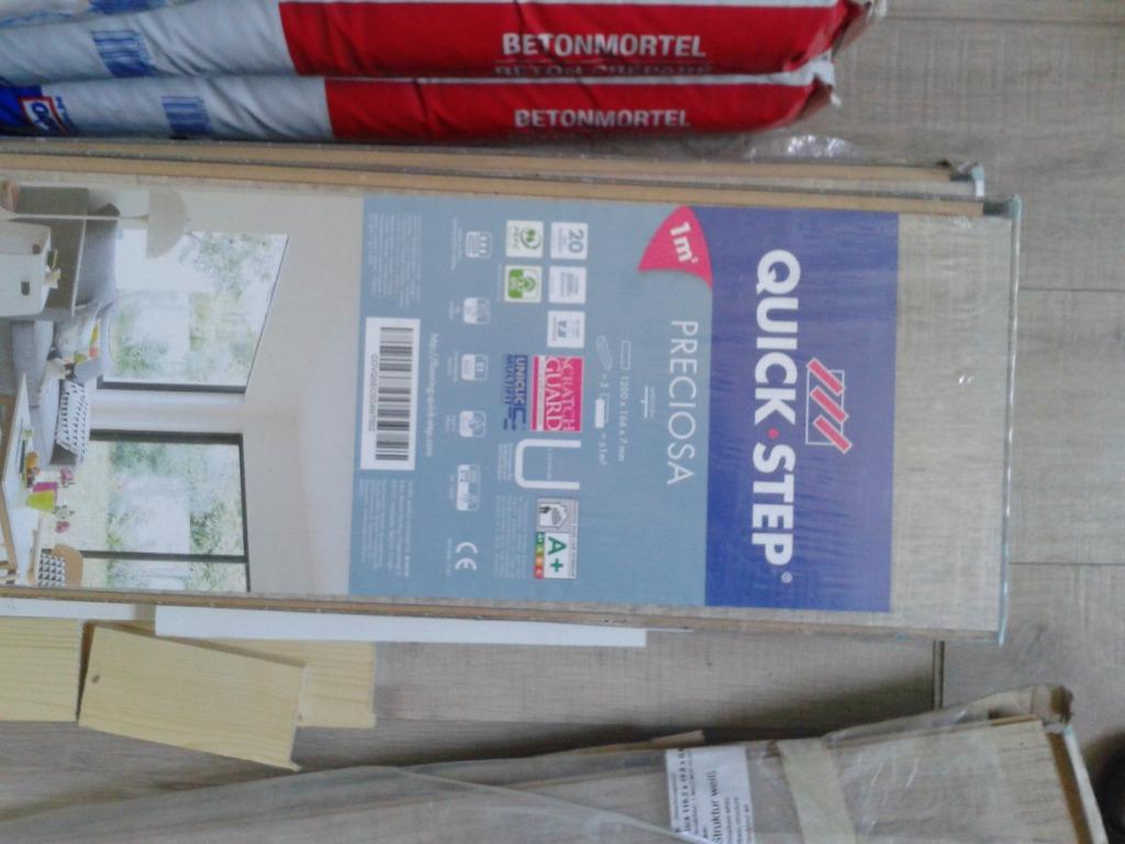 Parquet stratifié, Maison & Meubles, Ameublement | Revêtements de sol, Neuf, Crème, Parquet, Enlèvement