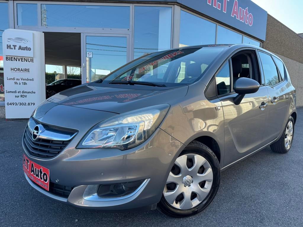 Opel meriva 1.4ess/airco/gps/garantie!!, Auto's, Opel, Voorwielaandrijving, 4 cilinders, Bruin, Bedrijf