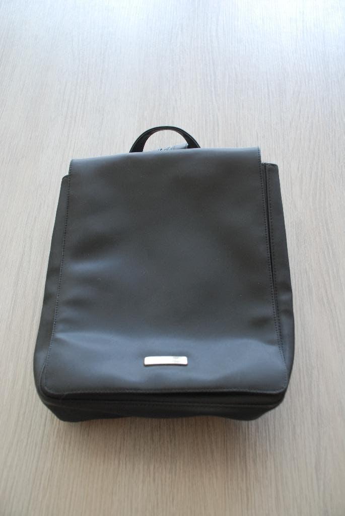 Mooie zwarte handtas/rugzak Laurent David., Ophalen of Verzenden, Gebruikt, Zwart, Handtas