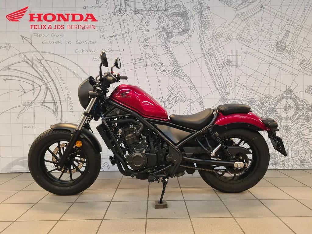 Honda CMX 500 Rebel (bj 2023), Motoren, Motoren | Honda, Chopper, Bedrijf, 12 t/m 35 kW, 500 cc