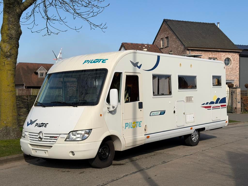 Pilote integraal - Mercedes Sprinter 316CDI, Caravans en Kamperen, Mobilhomes, Integraal, TV, Pilote, Bedrijf