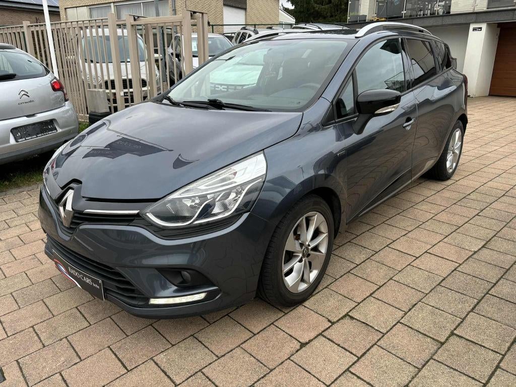 Renault Clio 900 cc benzine van 2017, Parkeersensor, Euro 6, Bedrijf, Zilver of Grijs
