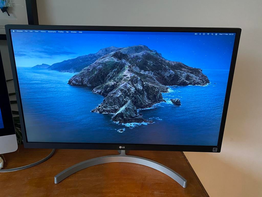 LG 27 inch 4K beeldscherm, Enlèvement, Comme neuf, LCD, LG