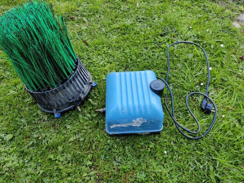 Puissant bulleur pour alevins avec pompe Aqua Forte V60 Pro, Jardin & Terrasse, Accessoires pour étangs, Enlèvement ou Envoi