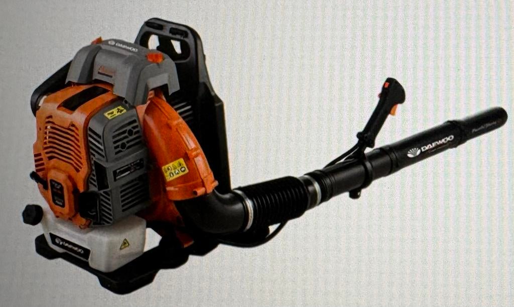 Bladblazer Daewoo DABL7662-4-takt, Tuin en Terras, Ophalen, Nieuw, Benzine, Ruggedragen