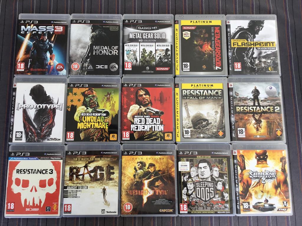 PS3 games, Enlèvement ou Envoi, À partir de 18 ans