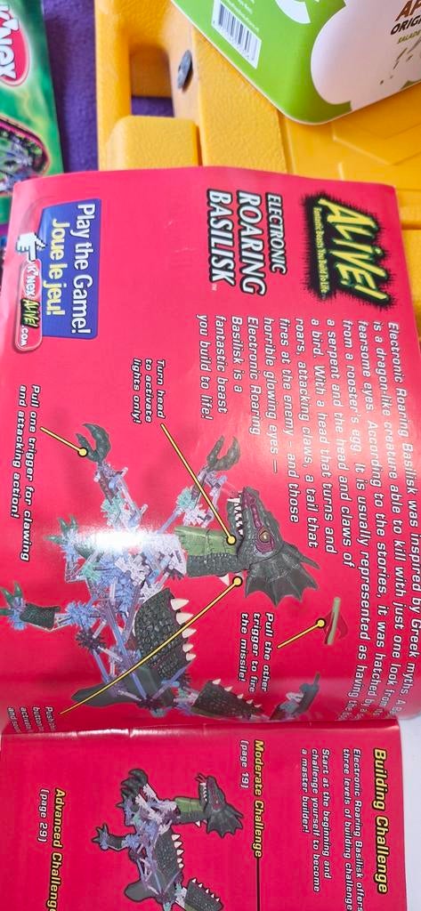 Dinosaurus van knex, Ophalen of Verzenden