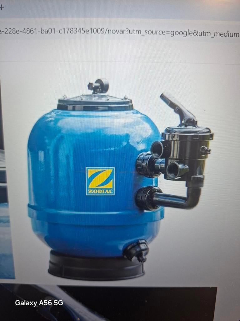 Filtre a sable zodiac ms 800 et 950, Enlèvement ou Envoi