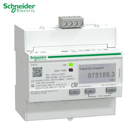 Schneider - iEM3250 energiemeter, Ophalen, Zo goed als nieuw, Schakelaar